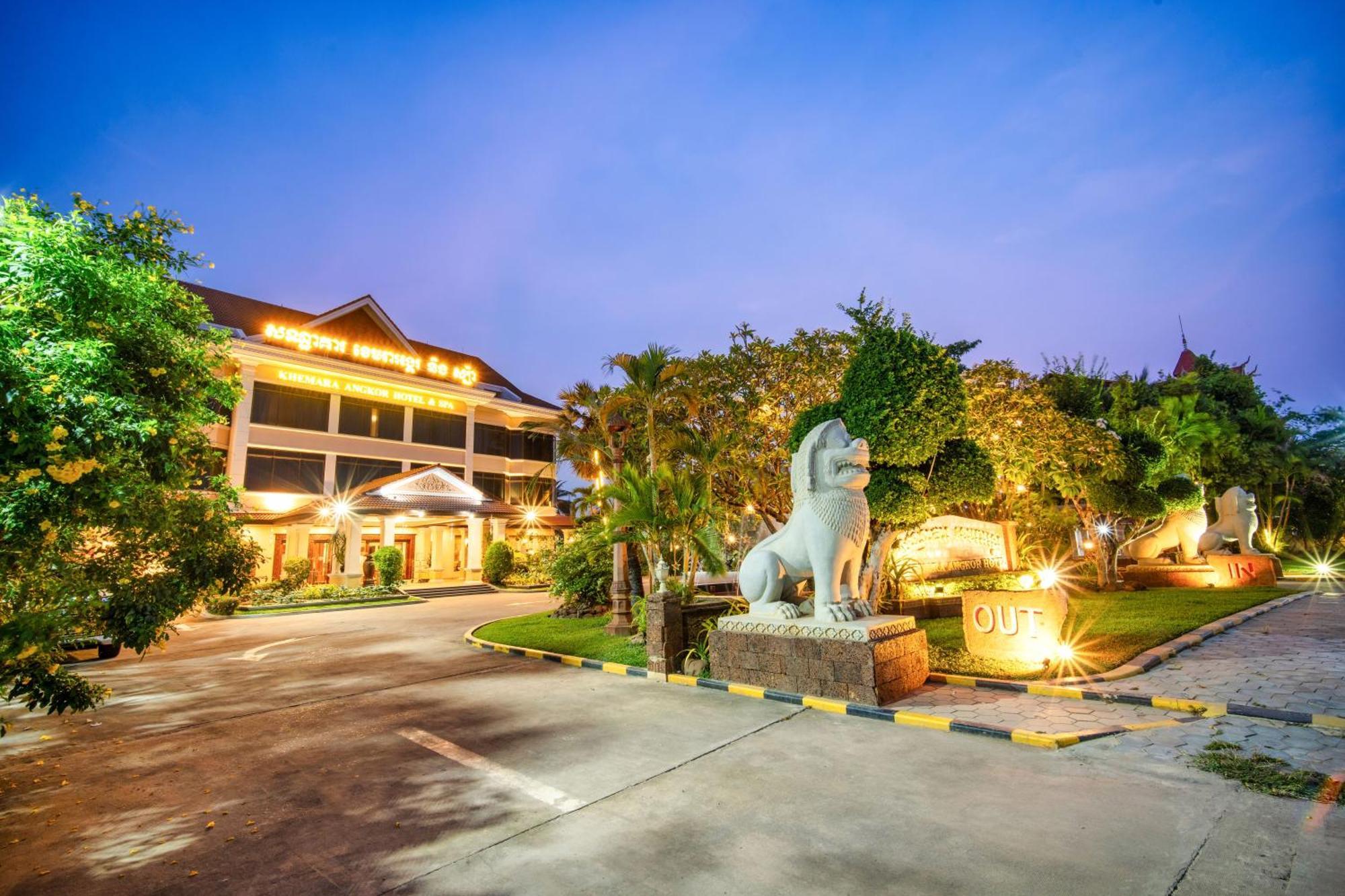 Khemara Angkor Hotel & Spa Sziemreap Kültér fotó
