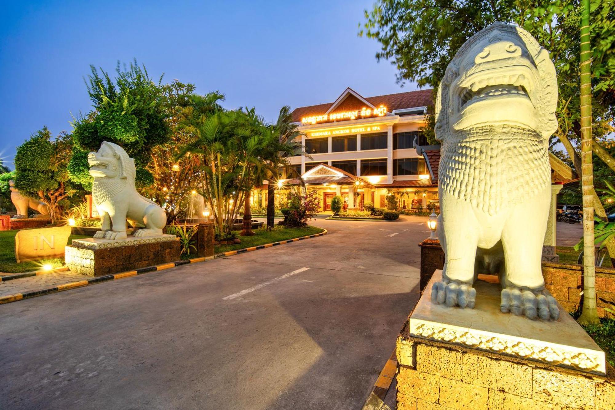 Khemara Angkor Hotel & Spa Sziemreap Kültér fotó