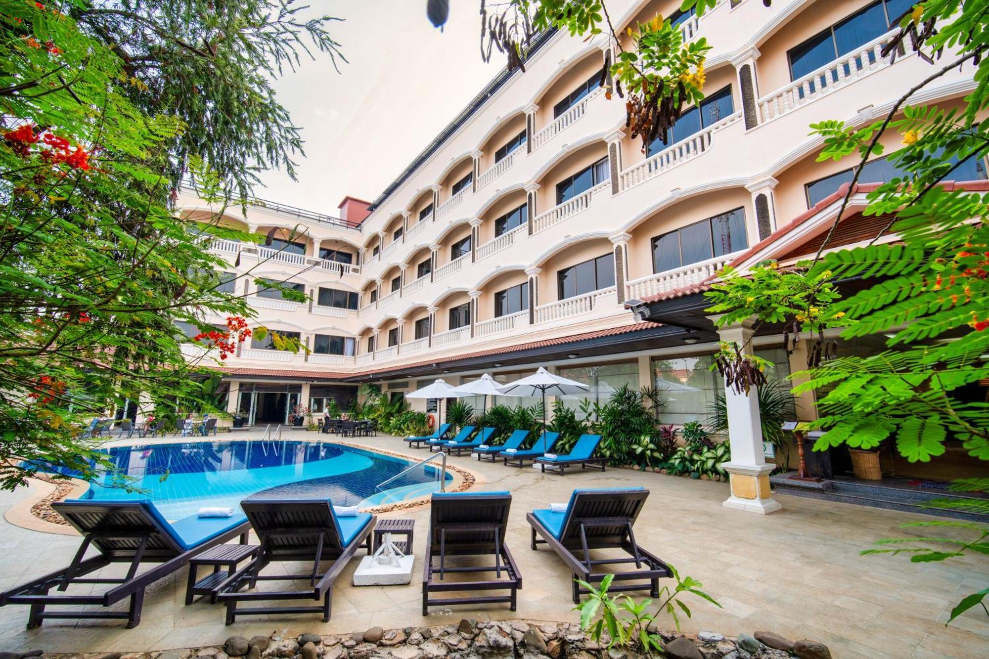 Khemara Angkor Hotel & Spa Sziemreap Kültér fotó