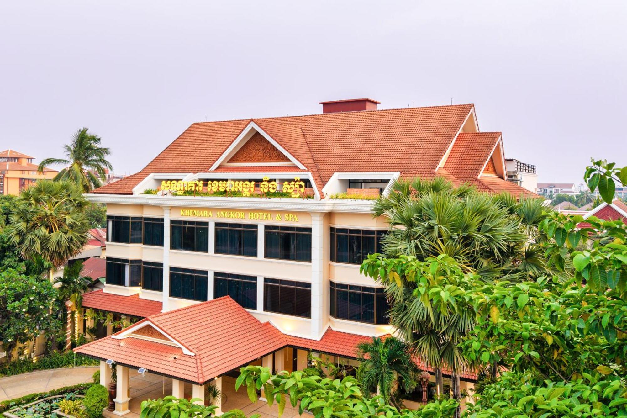 Khemara Angkor Hotel & Spa Sziemreap Kültér fotó